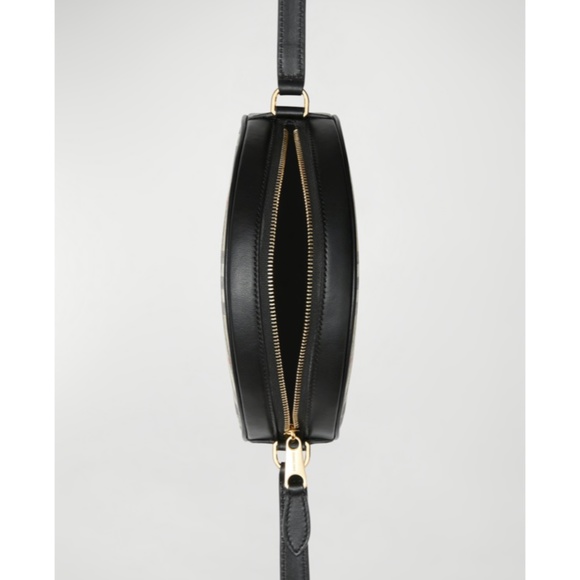 Burberry Louise Vintage Check Round Crossbody Bag - Picture 5 of 7